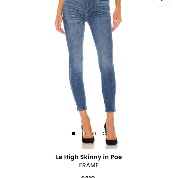 New FRAME Le Skinny Jeans - Picture 9 of 10